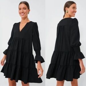 Pomander Place Black Mini Dress